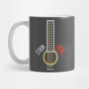 STRUM HERE 03 Mug